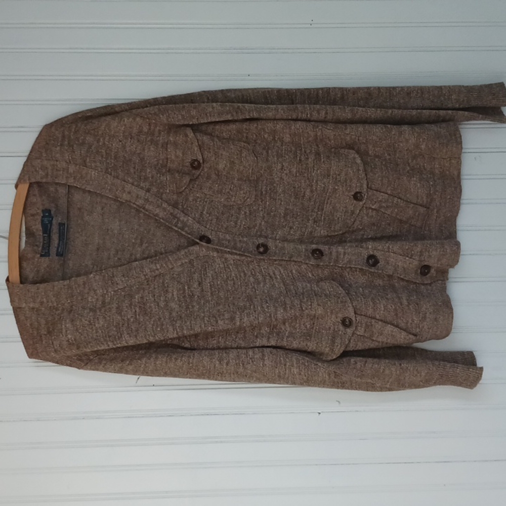 Polo by Ralph Lauren large tan cardigan